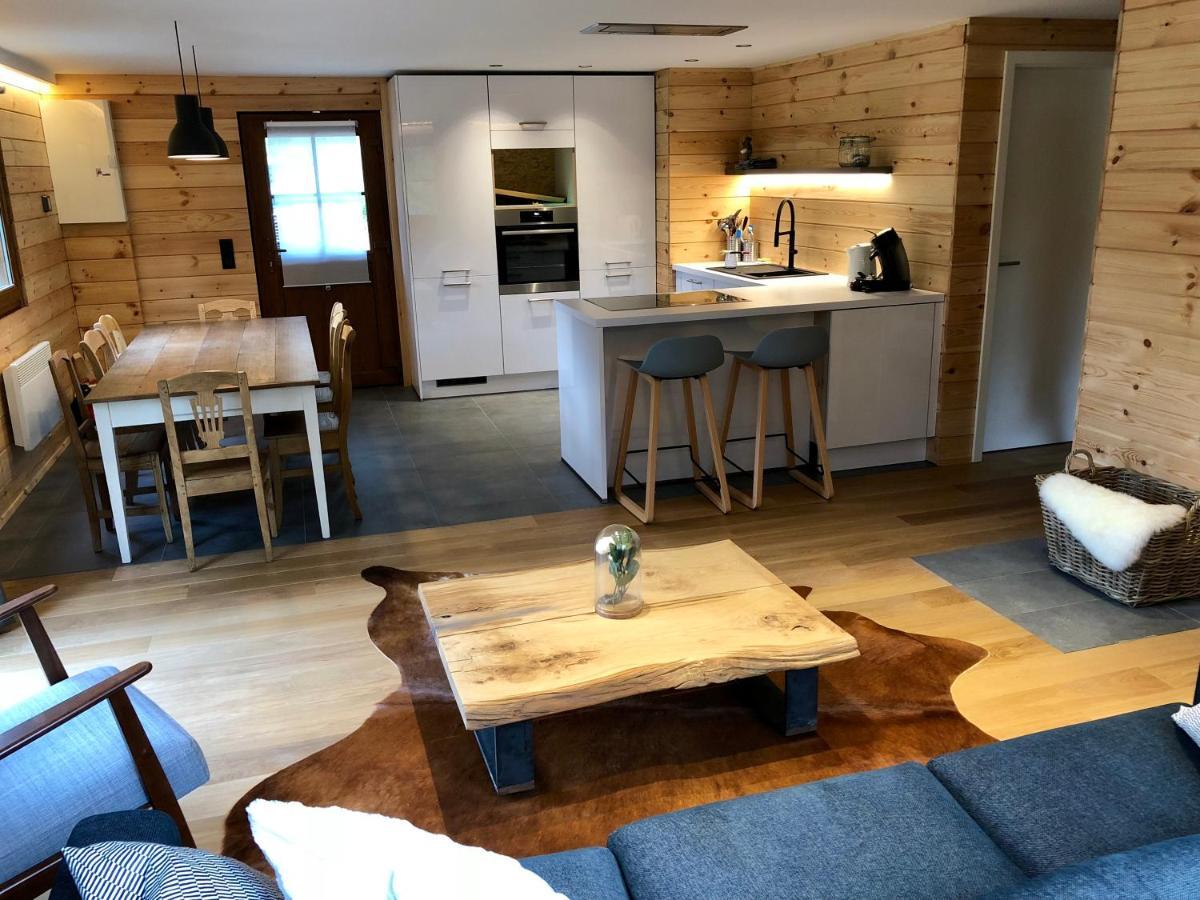 Chalet De Charme, Le "Caribou Lodge", Eifel Belge Bullange Bagian luar foto
